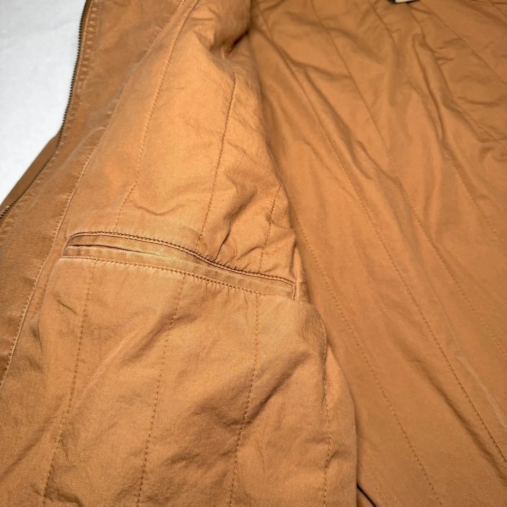 LL Bean Chore Barn Coat Field Jacket Mens Sz 2XL Corduroy Collar & Cuffs - Picture 7 of 12